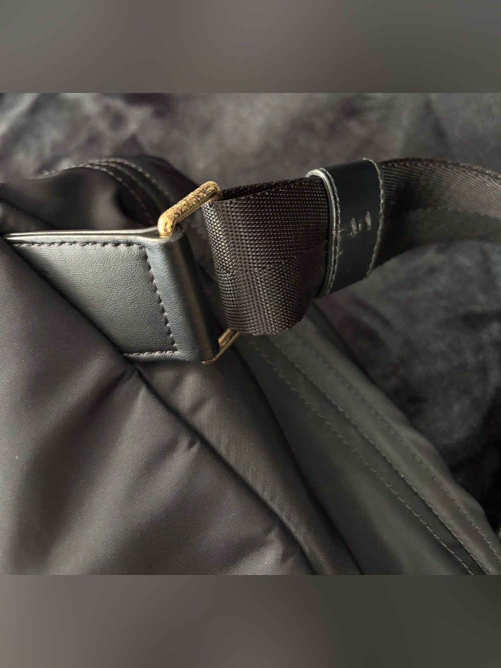 Tory Burch Backpack Black Nylon - Picture 14 of 16
